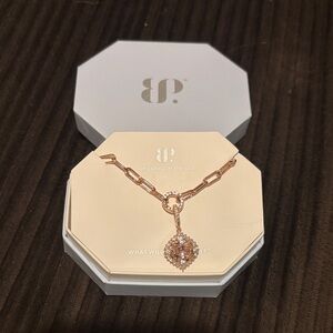Songbirds Secret Rose Gold Pendant Necklace